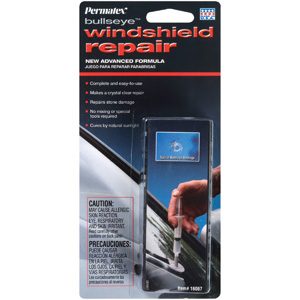 PERMATEX® BULLSEYE™ Windshield Repair Kit 1 complete kit